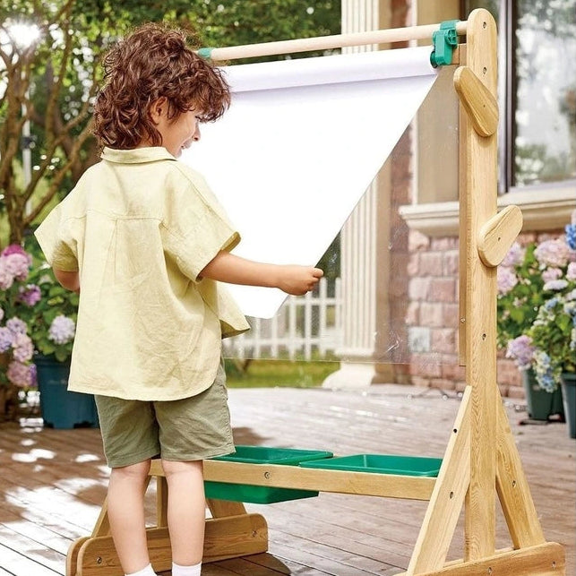 Hape Outdoor Art Easel Art and Craft for Kids Gift Idea for 3yrs+ (Furniture Shipping)