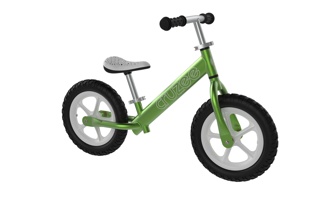Cruzee Balance Bike - Lime Green 18mth - 5yrs