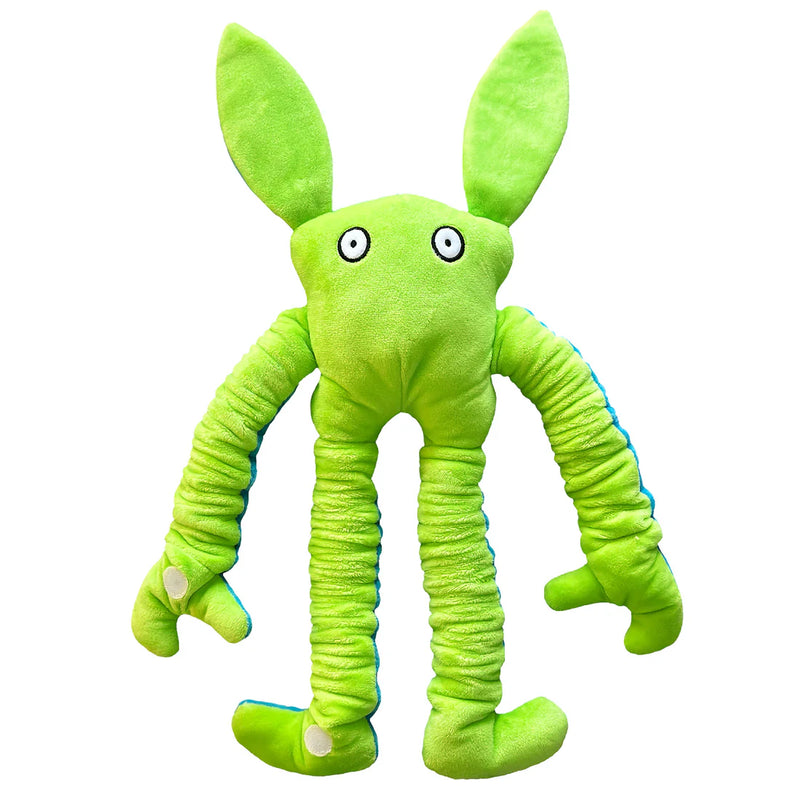 Bumpas Mushies Sensory Retractable Stretch and Pop long Limbs Give you a Hug Double Sided Plush Toys Developmental Toys for Toddlers Gifts Idea 12m+