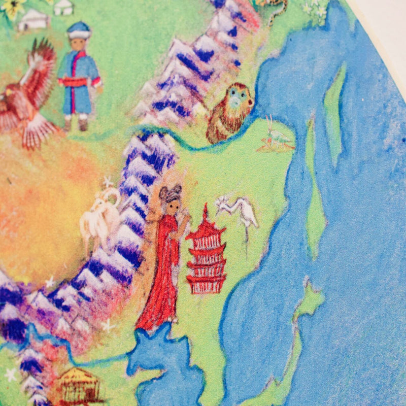 Wilded Family World Map 3yrs+
