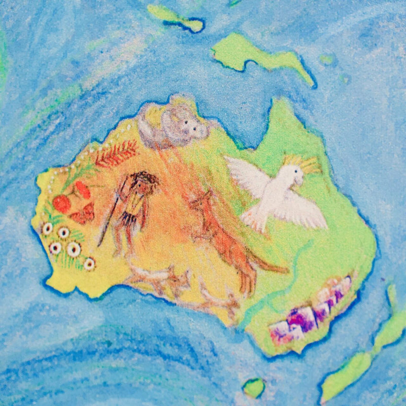 Wilded Family World Map 3yrs+