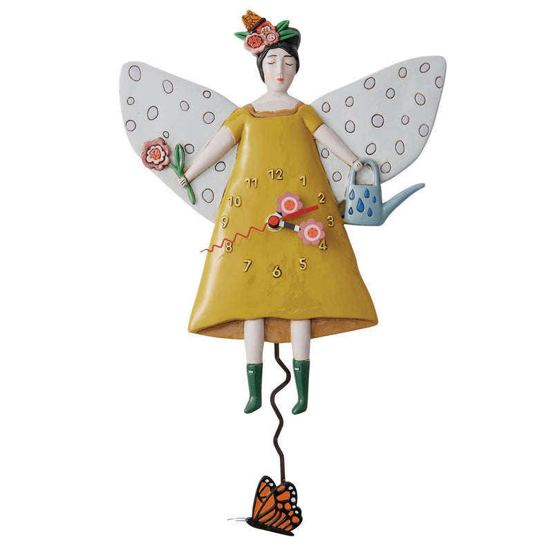 Garden Guardian Pendulum Novelty Clock By Michelle Allen Designs Room Decor