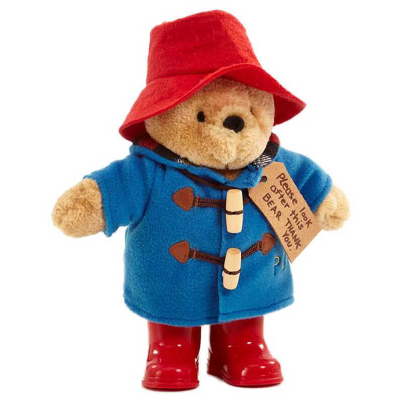 Paddington with Boots and Blue Coat 22cm Baby Toddler Plush Toys Baby Gifts Idea Best Seller 10m+