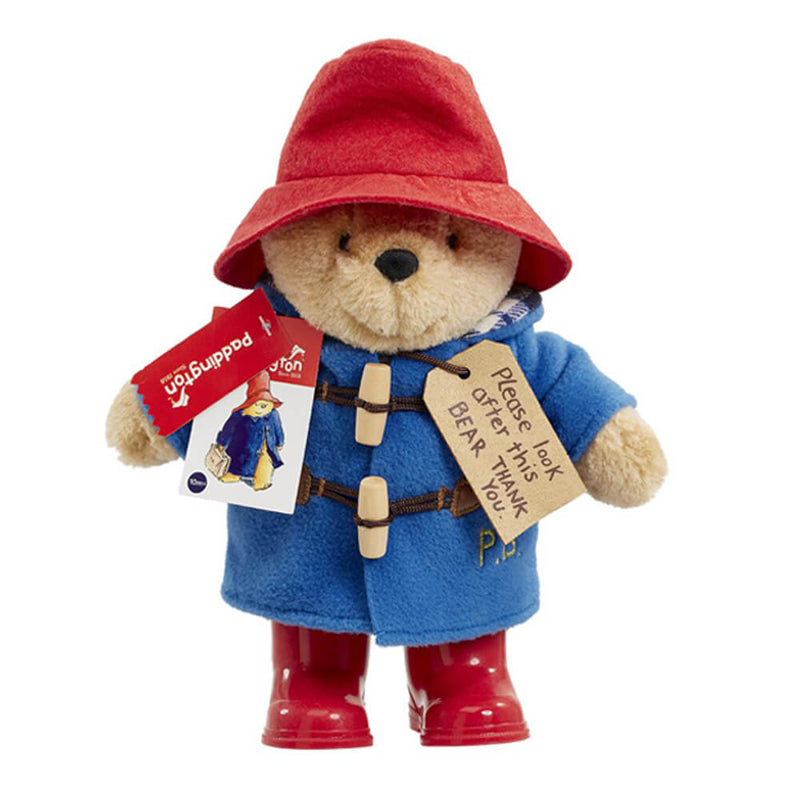 Paddington with Boots and Blue Coat 22cm Baby Toddler Plush Toys Baby Gifts Idea Best Seller 10m+