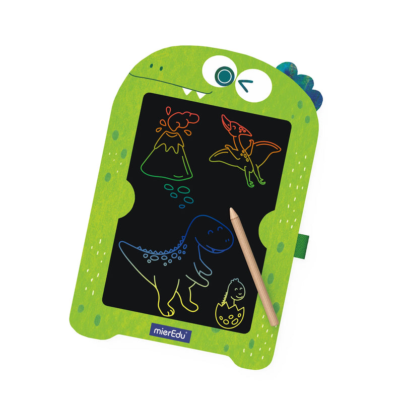 LCD Doodle Board Colorful Drawing Tablet Writing Pad by mierEdu Art and Craft for Kids 3yrs+