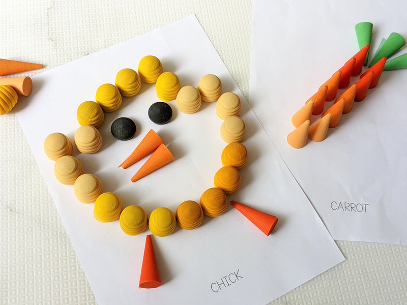 Grapat Mandala Yellow Honeycombs 36 Pieces Math Games for Kids Best Seller 3yrs+