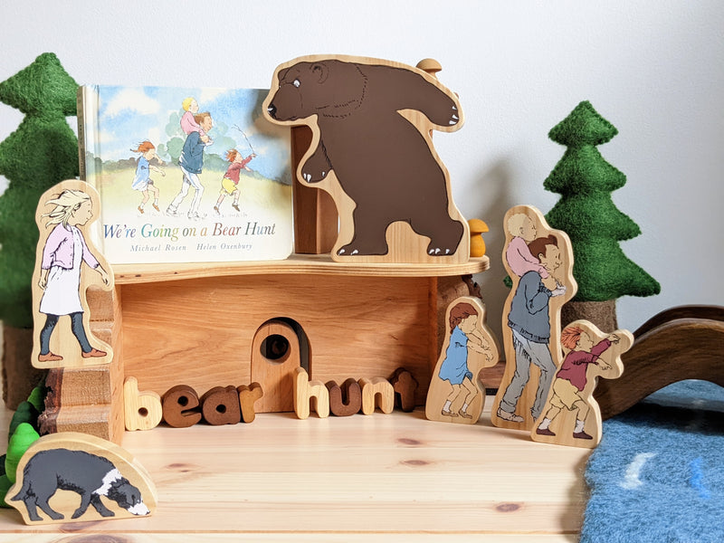 Yellow Door Wooden Characters We're Going on a Bear Hunt Toddler Toys Best Seller 18m+