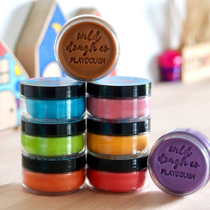 Wild Dough Chocolate Brown Playdough Chocolate Scent 280gram Sensory Toys Art and Craft Best Seller 3yrs+