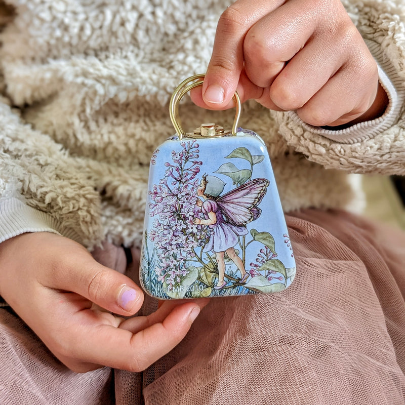 Flower Fairies Mini Tin Handbag with Handle 6.5x 6.6x 3.4 (LWH) Best Seller Fairy Unicorn and Castle Theme Most Loved in Store 3yrs+