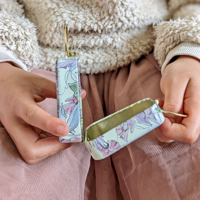 Flower Fairies Mini Tin Handbag with Handle 6.5x 6.6x 3.4 (LWH) Best Seller Fairy Unicorn and Castle Theme Most Loved in Store 3yrs+