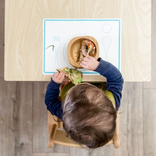 Montessori Furniture Toddler TABLE SET (12m - 3 yrs) ARMCHAIR Beechwood - Table 80 x 60 x 46(H)cm, Chair 26cm(H)