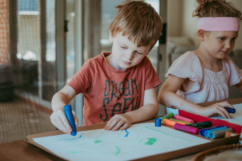 Little Brian Paint Sticks Classic 12 Pack Art and craft for kids 3yrs+