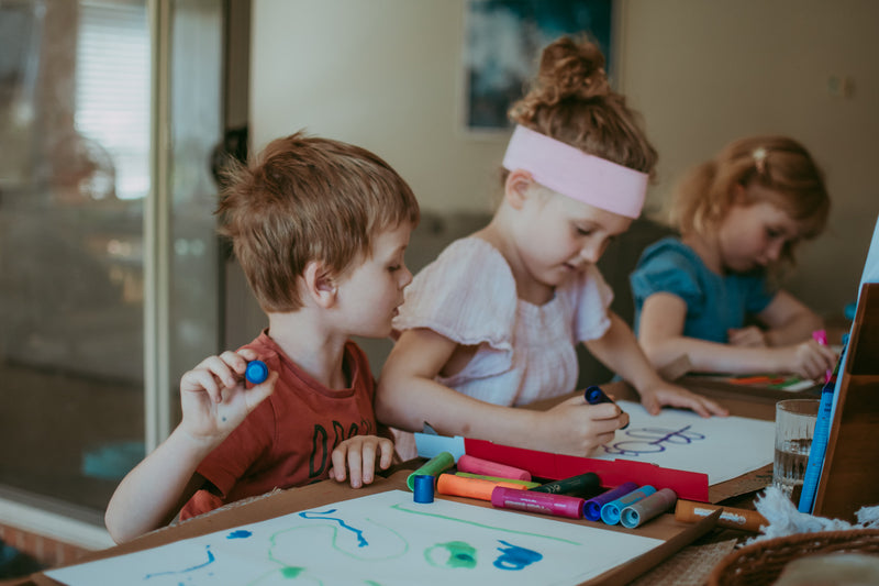 Little Brian Paint Sticks Classic 12 Pack Art and craft for kids 3yrs+