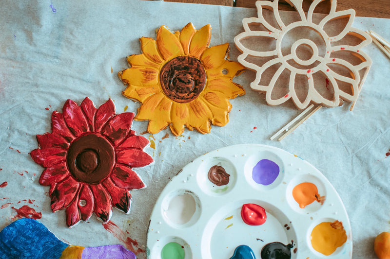 Kinfolk Pantry Sunflower Eco Cutter Playdough Toys Art and craft for kids 3yrs+