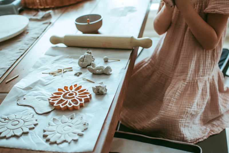 Kinfolk Pantry Sunflower Eco Cutter Playdough Toys Art and craft for kids 3yrs+