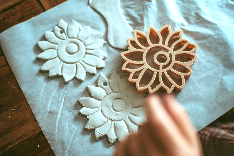 Kinfolk Pantry Sunflower Eco Cutter Playdough Toys Art and craft for kids 3yrs+