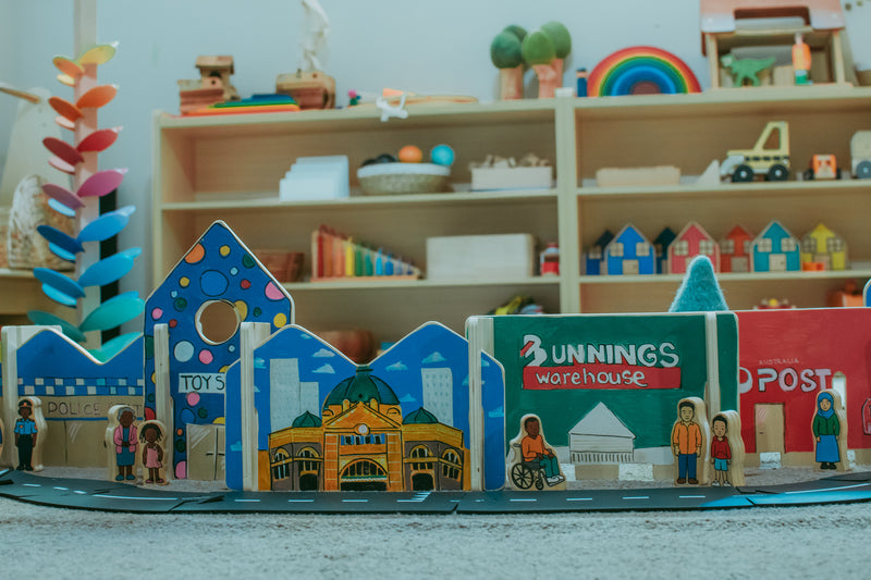 The Freckled Frog The Happy Architect Natural Pretend & Imaginative Play Developmental Toys for Toddlers Gifts Idea Best Seller 2yrs+