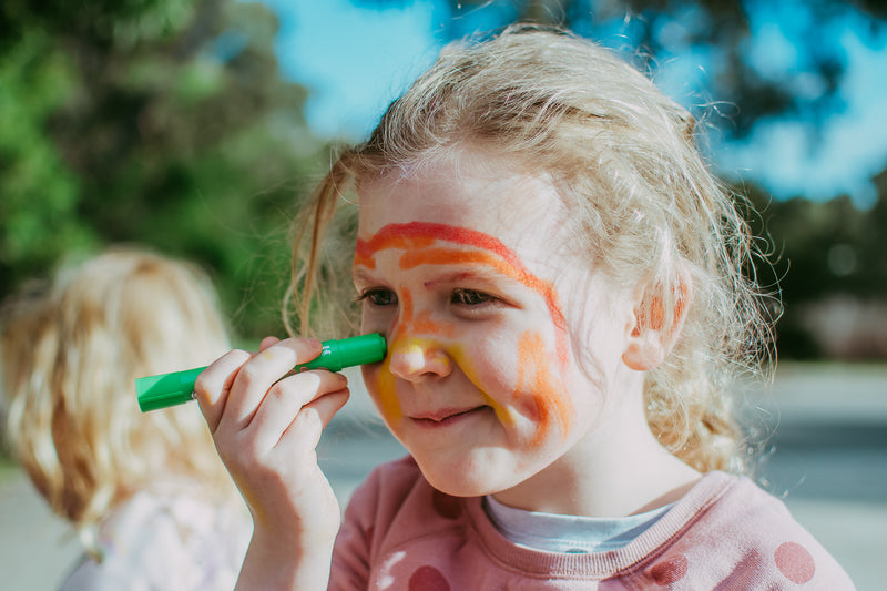 Little Brian Face Paint Sticks Classic 12 Pack Art and craft for kids Best Seller 3yrs+