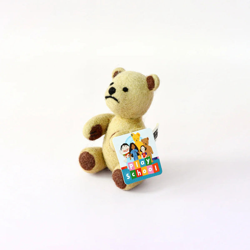 Tara Treasures Little Ted 13cm Play School Pretend & Imaginative Play Toys 3yrs+