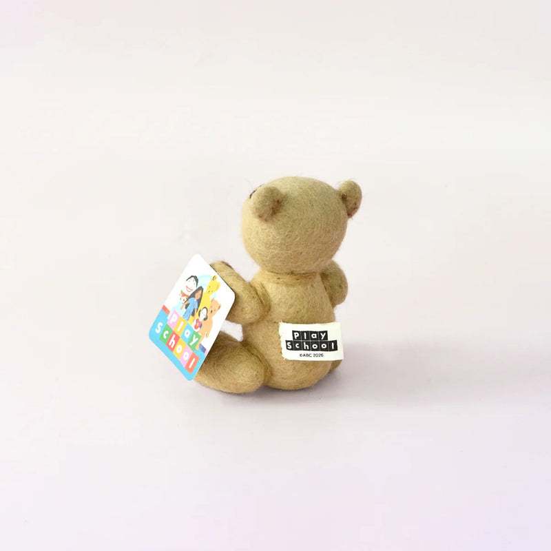 Tara Treasures Little Ted 13cm Play School Pretend & Imaginative Play Toys 3yrs+