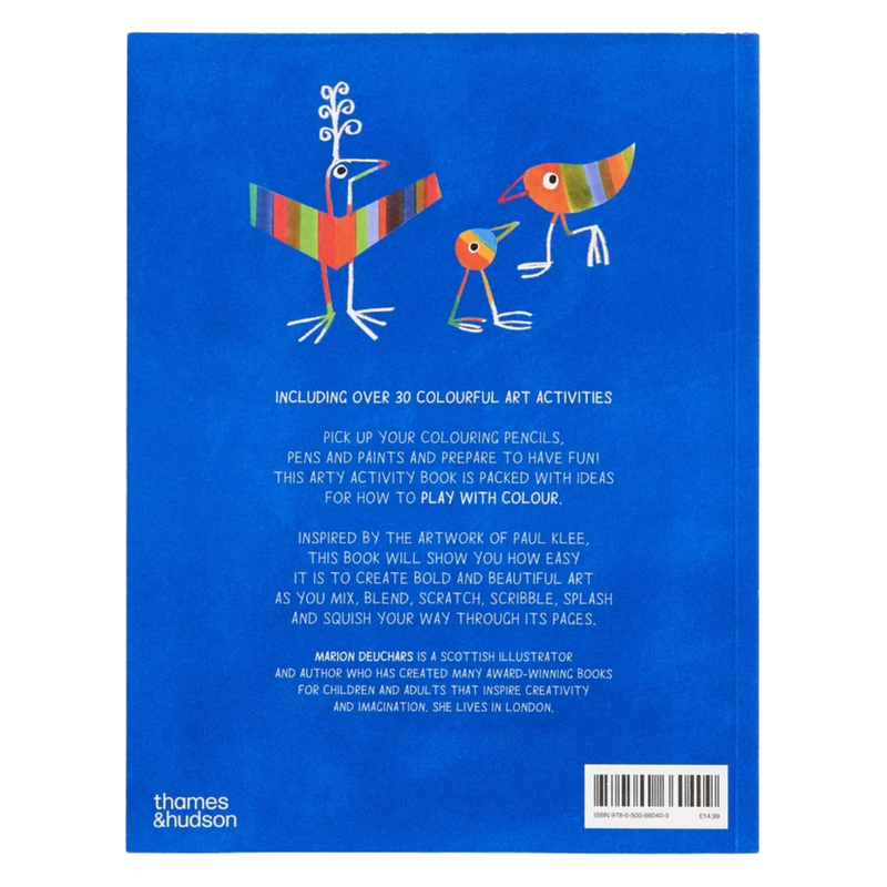 Play with Colour An Art Activity Book (Paperback) by Marion Deuchars Art and Craft Idea Book about Using Colors