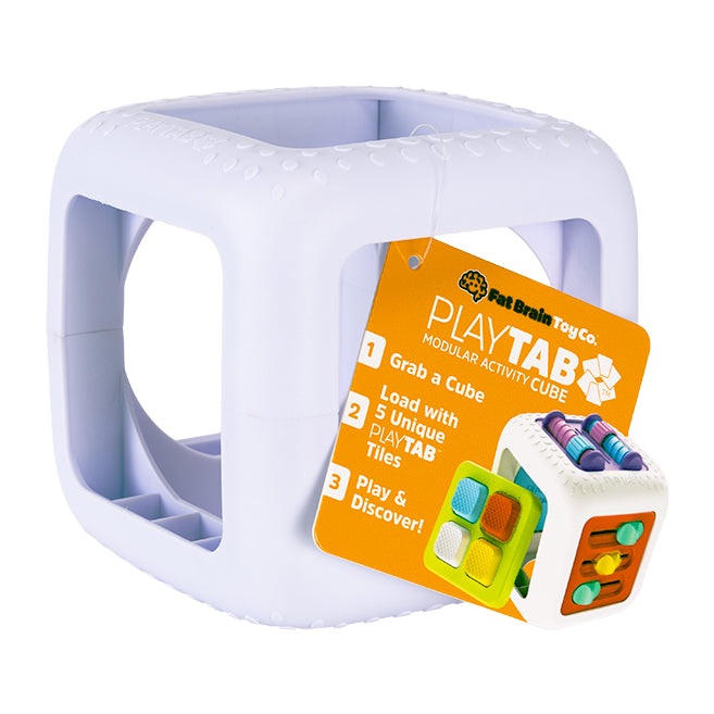 PlayTab Cube by Fat Brain Toys Sensory Cognitive Developmental Toys for Toddlers Baby Toys 12m+