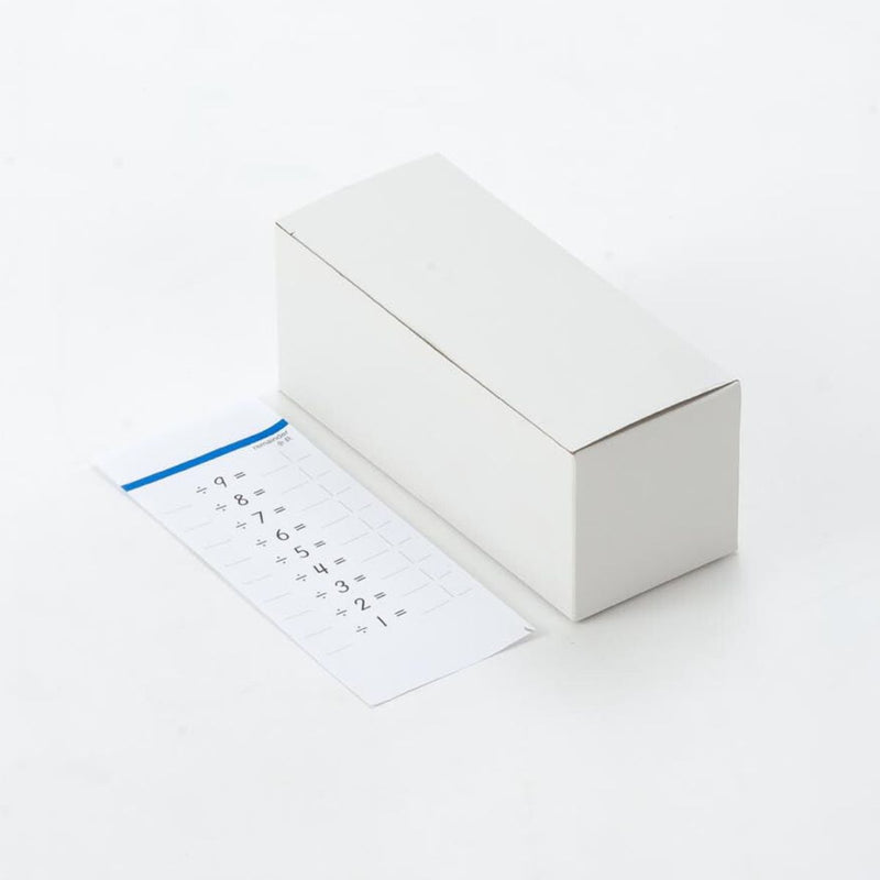 Division Exercise Paper 500 Pcs Early Math