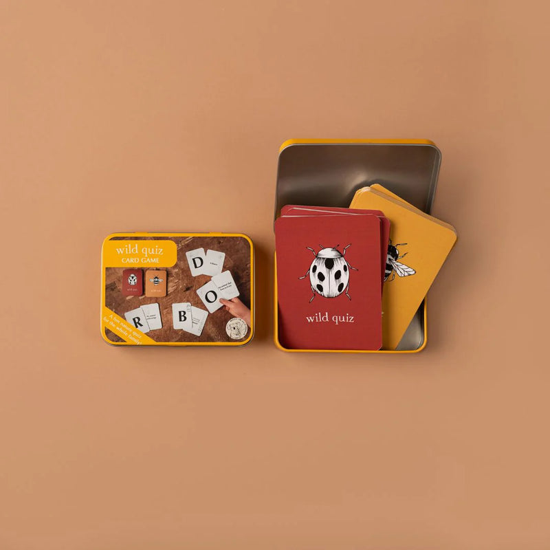 Wild Quiz Card Games for kids Nature Outdoor Travel Toys 3yrs+