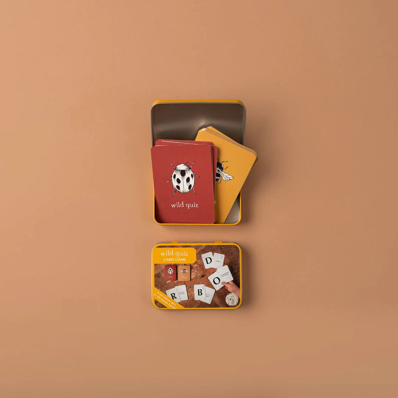 Wild Quiz Card Games for kids Nature Outdoor Travel Toys 3yrs+