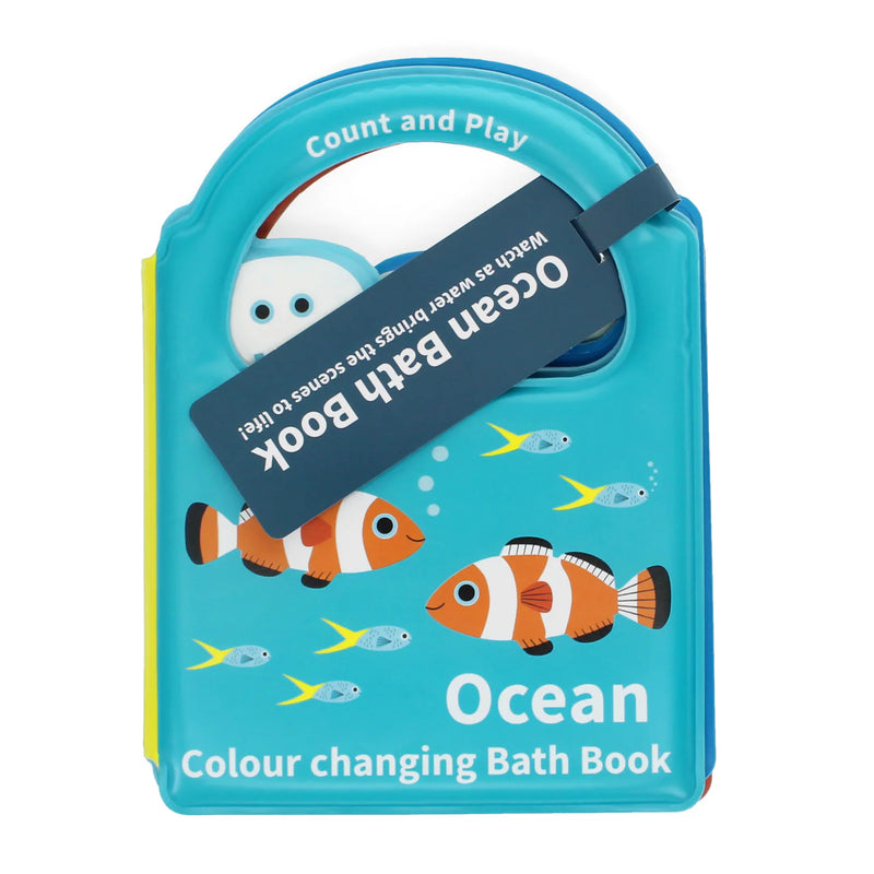 Rex London Colour Changing Bath Book Ocean Baby Toys 0m+