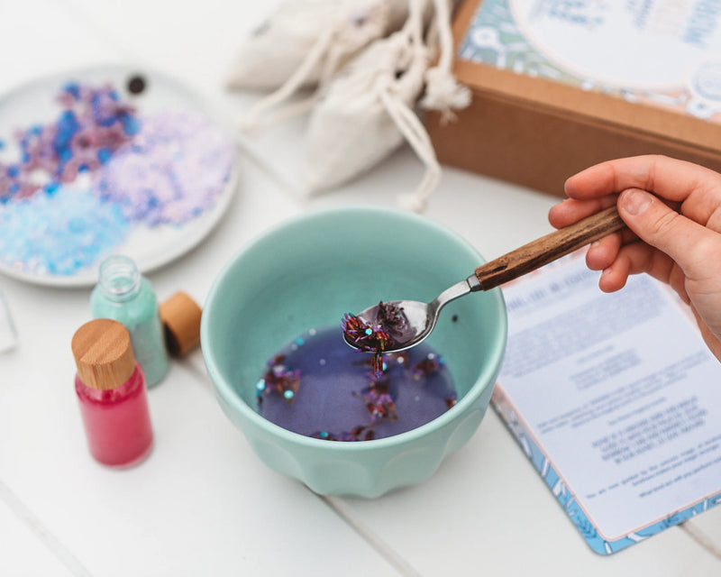 Rainbow Sparkles Mindful Potion Kit by The Little Potion Co Art and craft for kids Fairy Unicorn and Castle Theme Gifting Ideas Sensory Toys Best Seller 3yrs+