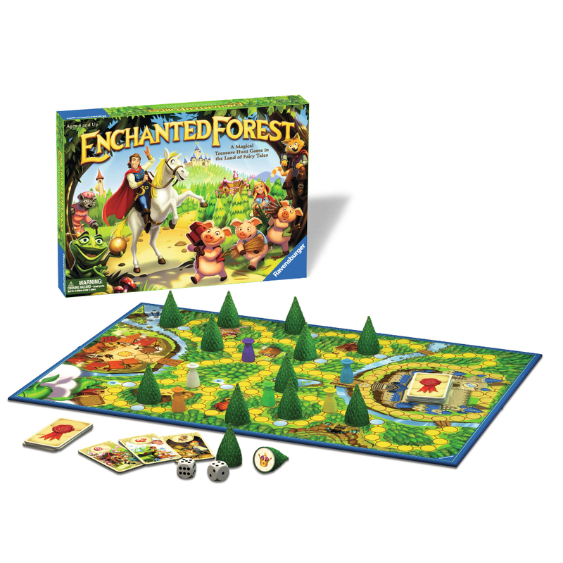 Ravensburger Enchanted Forest Board Game STEM Strategy Games 4yrs+