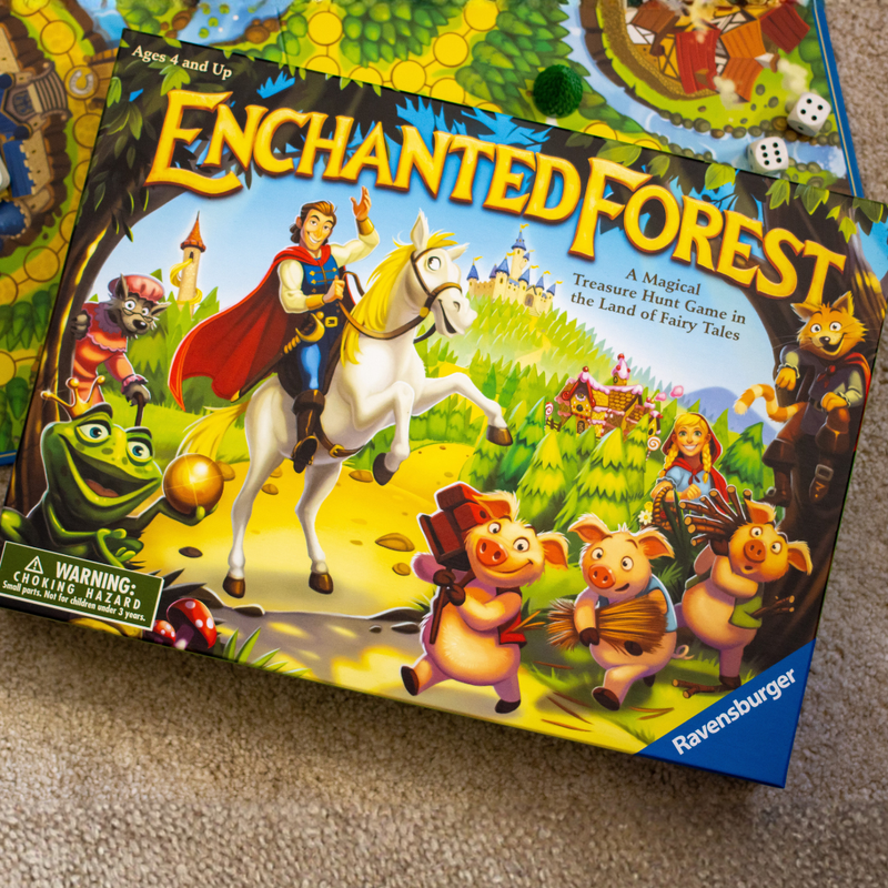 Ravensburger Enchanted Forest Board Game STEM Strategy Games 4yrs+