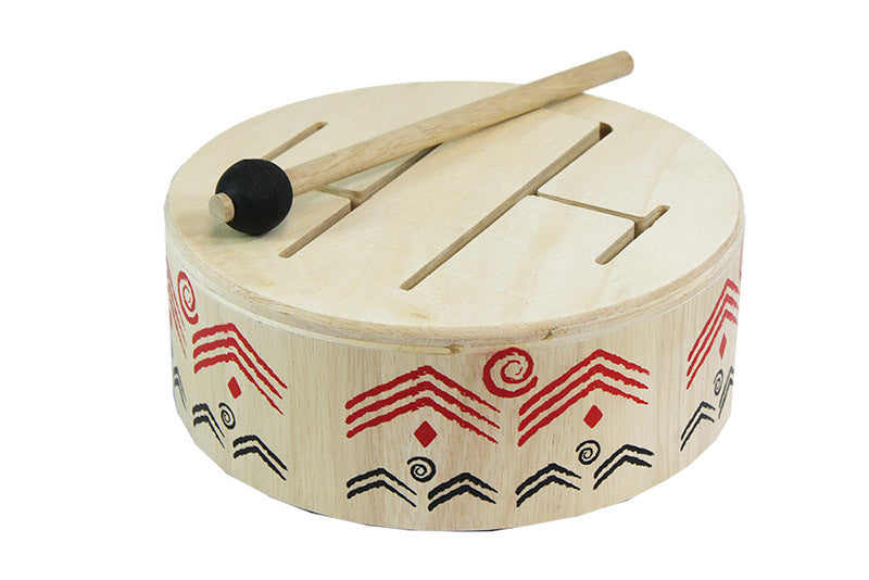 Round Tone Drum 20cm By Blue Ribbon Musical Instruments for Kids  18m+