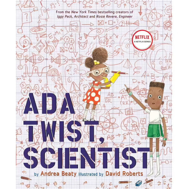 Ada Twist, Scientist (Hardcover) by Andrea Beaty STEM Science Kids Picture Book