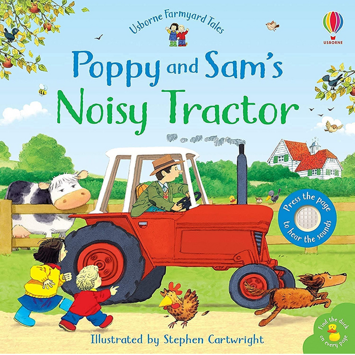 Farmyard Tales: Poppy and Sam's Noisy Tractor (Board Book)