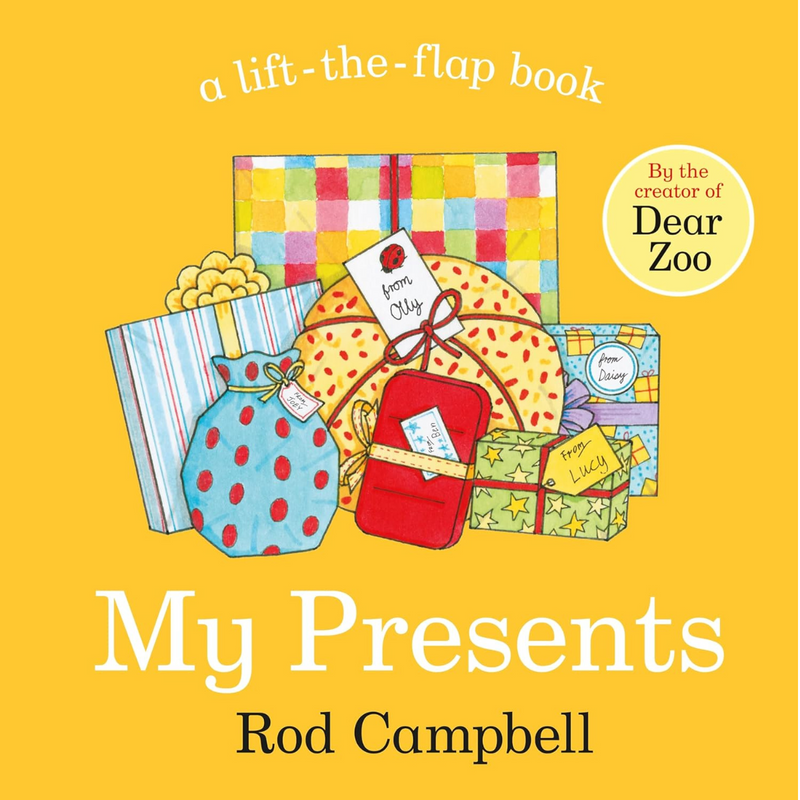 My Presents (Lift The Flap Board Book) Interactive Kids Picture Book by Rod Campbell Kids