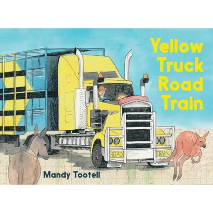 Yellow Truck Road Train (Hardcover)