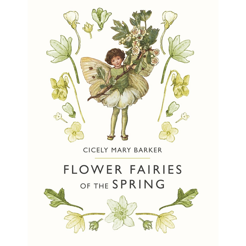 Flower Fairies Of The Spring (Hardcover) by Cicely Mary Barker Fairy Kids Picture Book Fairy Unicorn and Castle Theme