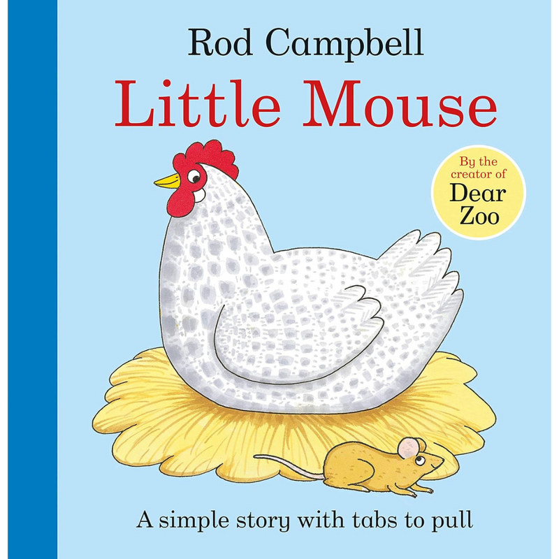 Little Mouse Pull Book (Board Book) by Rod Campbell Kids Picture Book