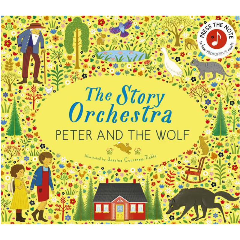 The Story Orchestra Peter And The Wolf (Hardcover) Musical Gifting Kids Book Gifting Idea for 5yrs+