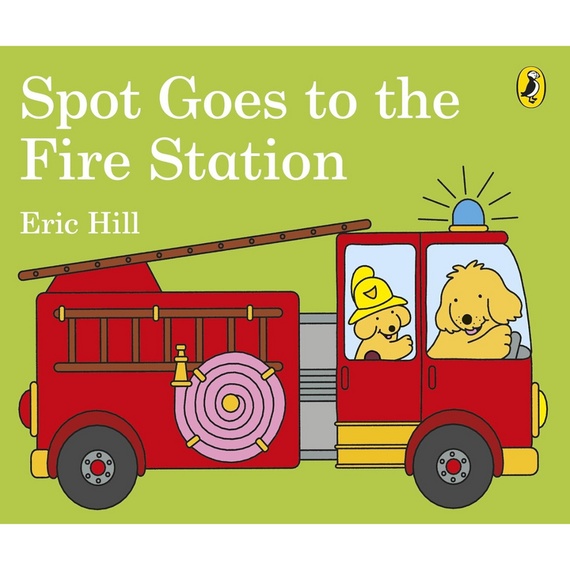 Spot Goes To The Fire Station (Board Book) by Eric Hill Kids Picture Book