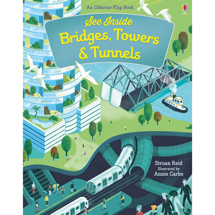 See Inside Bridges, Towers And Tunnels (Board Book)