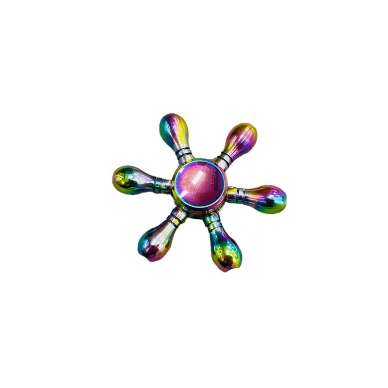 Kaiko Fidget Spinner Metal Wheel Oil Slick 100g Travel Fidget Toys Sensory Toys Best Seller 3yrs+