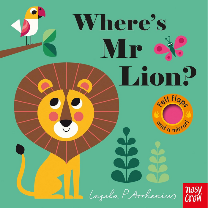 Where's Mr Lion? (Felt Flaps Buggy Book)