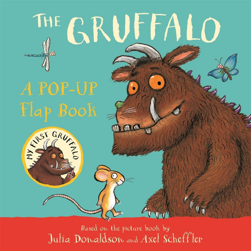 The Gruffalo (A Pop Up Flap Book) Interactive Kids Picture Book by Julia Donaldson, Axel Scheffler