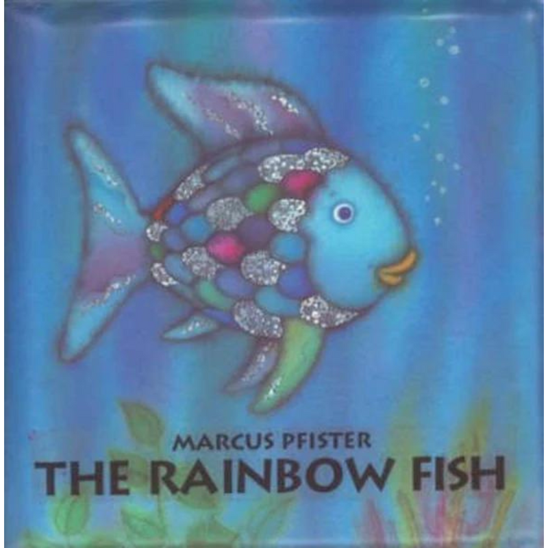 The Rainbow Fish Kids Bath Book Baby Bath Toys  0m+