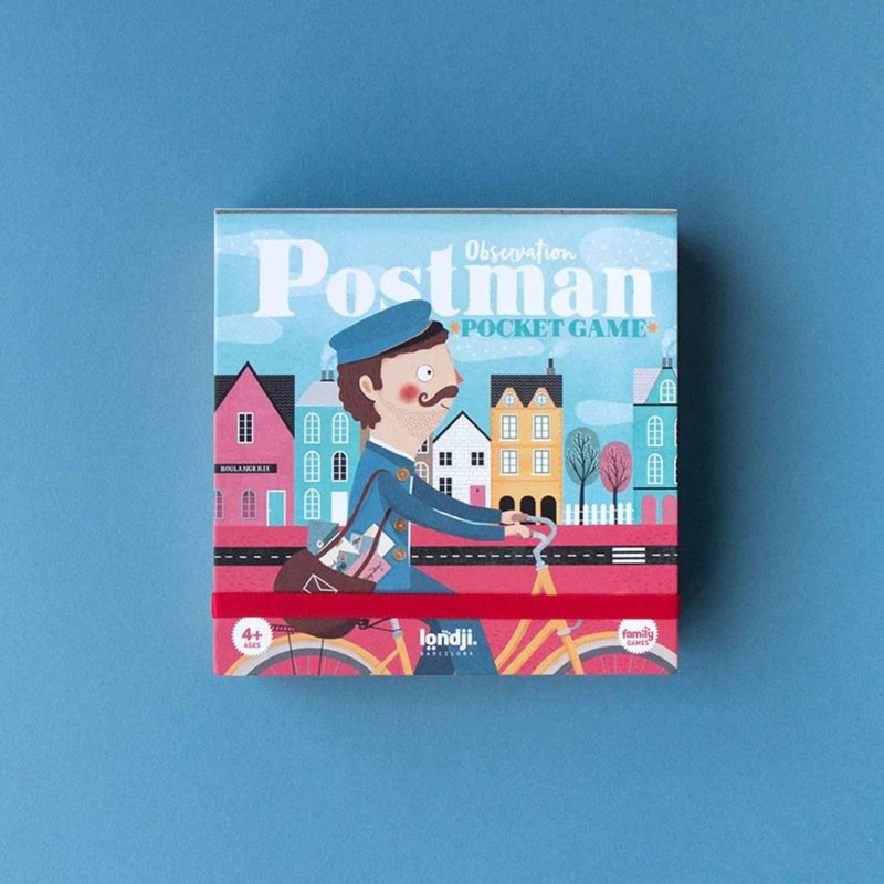 Londji Game Postman Family Board Game Find the neighbors to whom the letters belong Best Seller Gifting Idea for 3yrs+