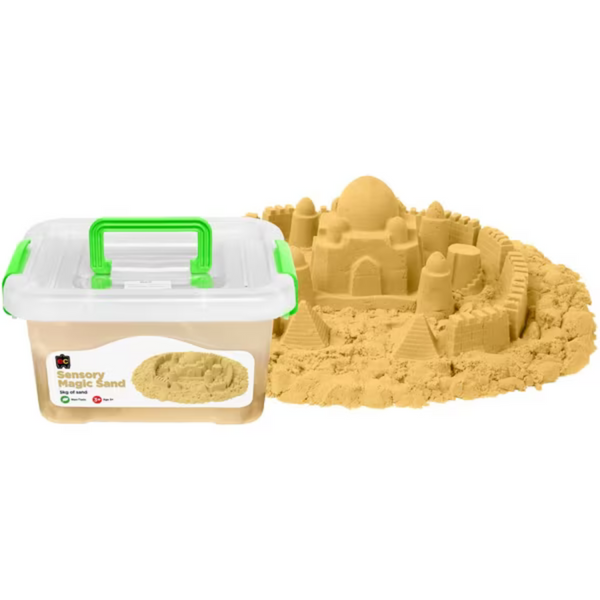 Sensory Magic Sand 5kg Natural Individual bag packed By