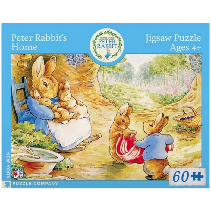 Peter Rabbit's Home 60pc Jigsaw Puzzle 4yrs+